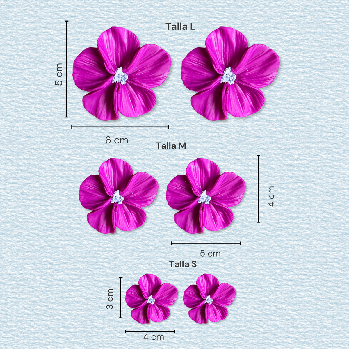 Pendientes AMAPOLA