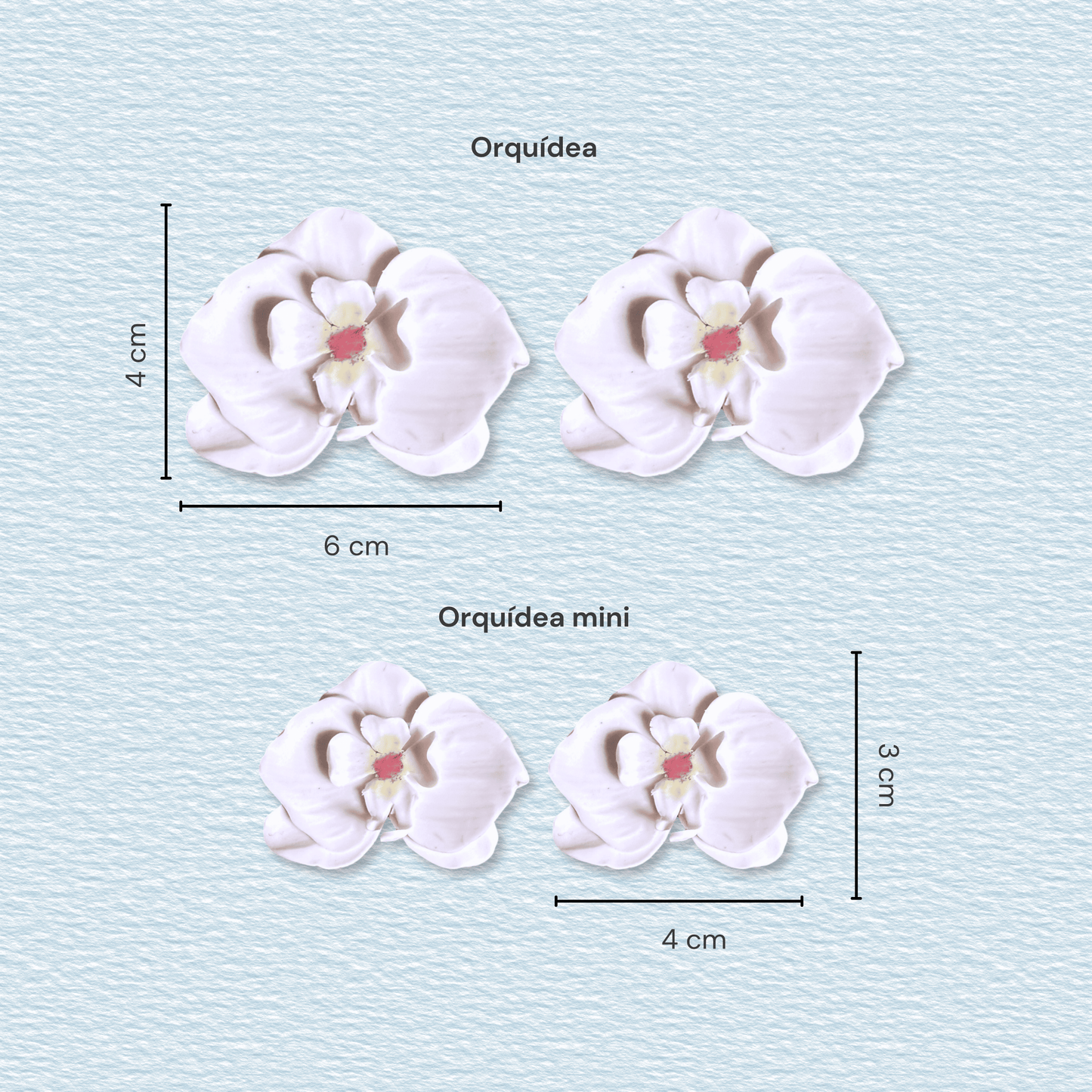Pendientes ORQUÍDEA mini