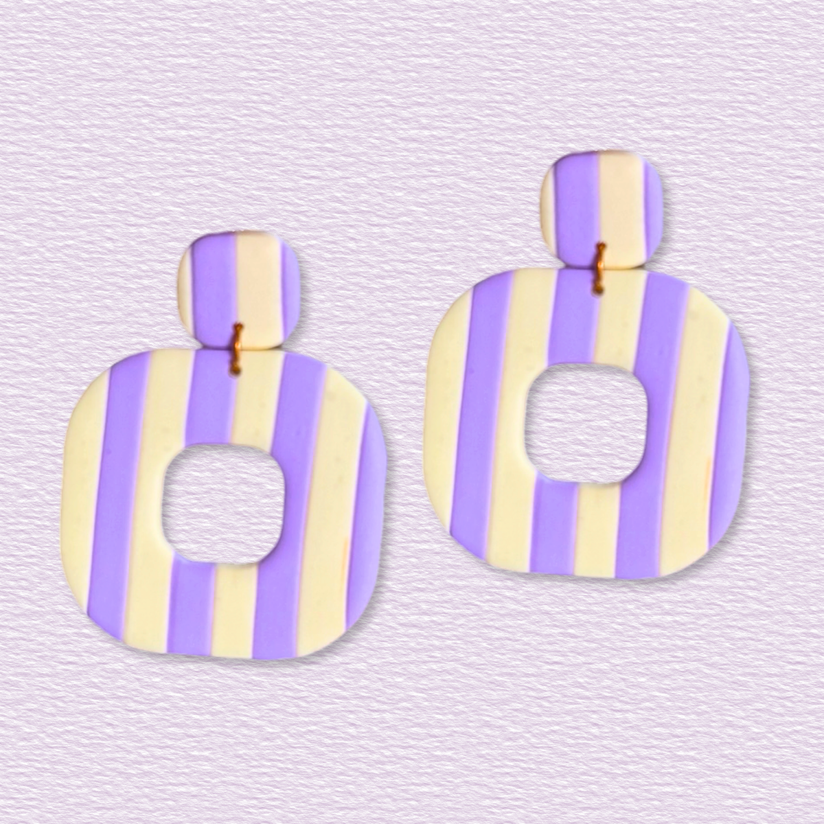Pendientes ALMA - SUNSET STRIPES
