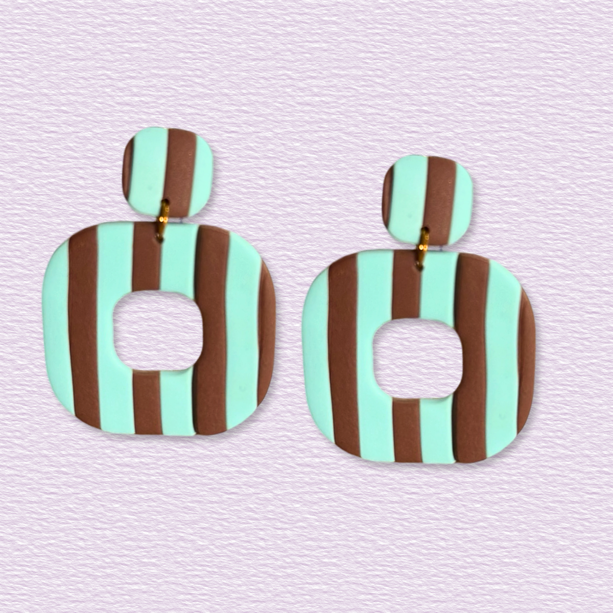 Pendientes ALMA - SUNSET STRIPES