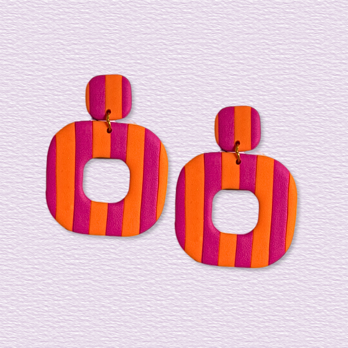 Pendientes ALMA - SUNSET STRIPES