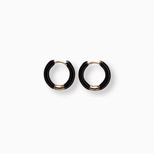 Aro dorado esmaltado, Negro