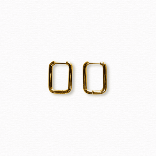 Arete rectangular dorado