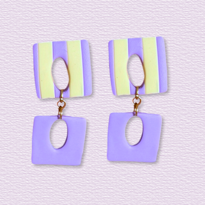Pendientes IRIA - SUNSET STRIPES