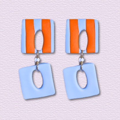 Pendientes IRIA - SUNSET STRIPES