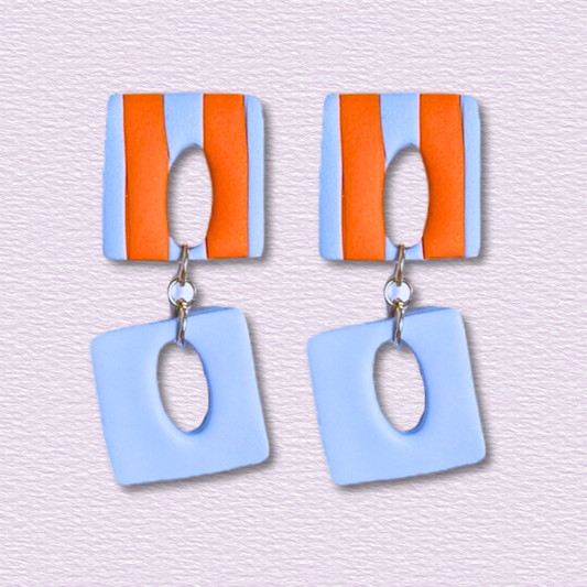 Pendientes IRIA - SUNSET STRIPES