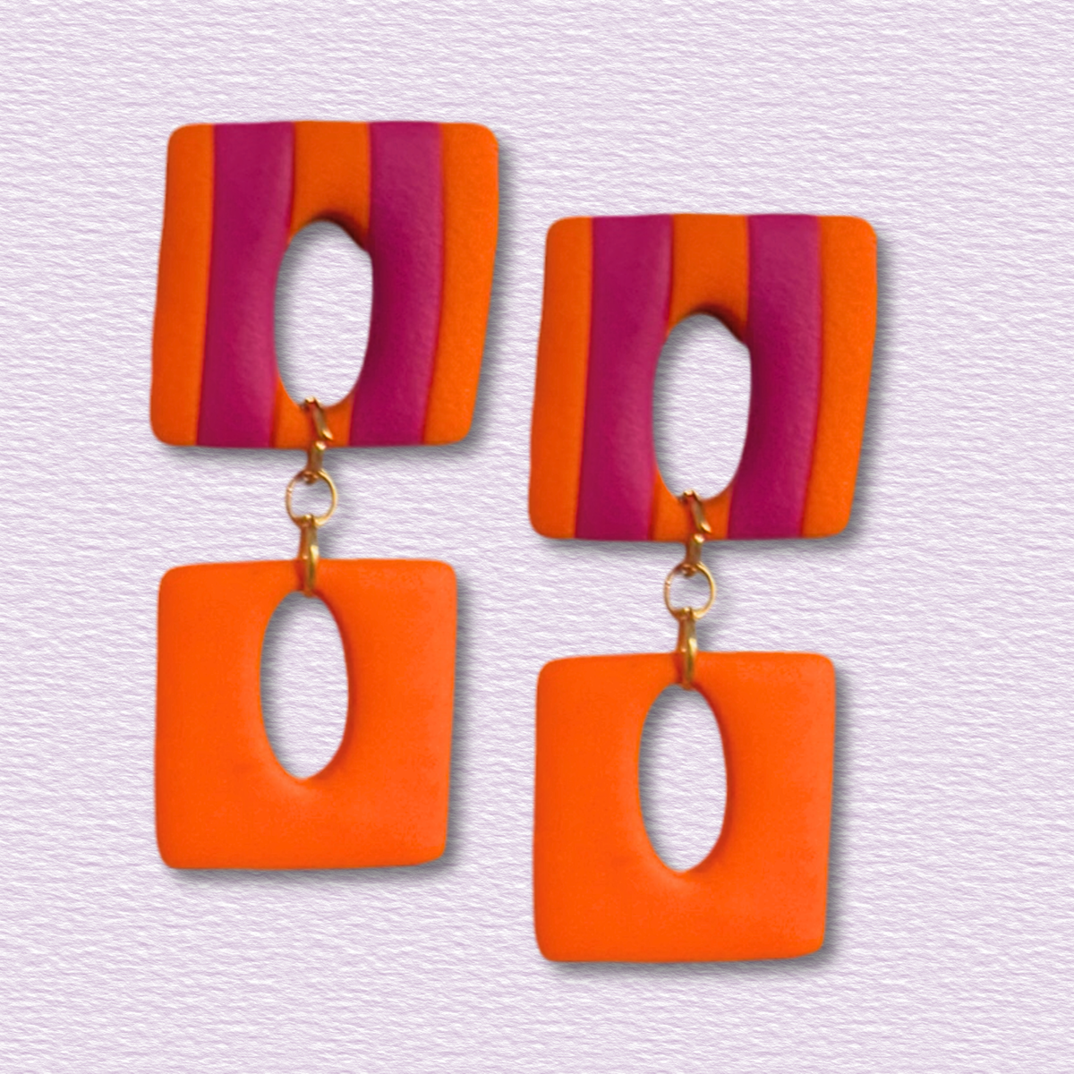 Pendientes IRIA - SUNSET STRIPES