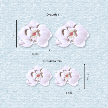 Pendientes ORQUÍDEA mini