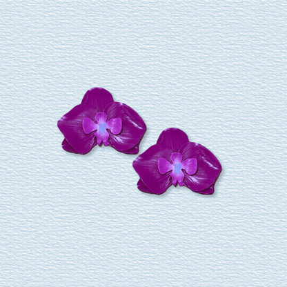 Pendientes ORQUÍDEA