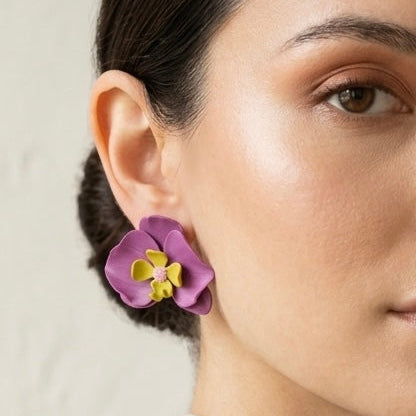 Pendientes ORQUÍDEA mini